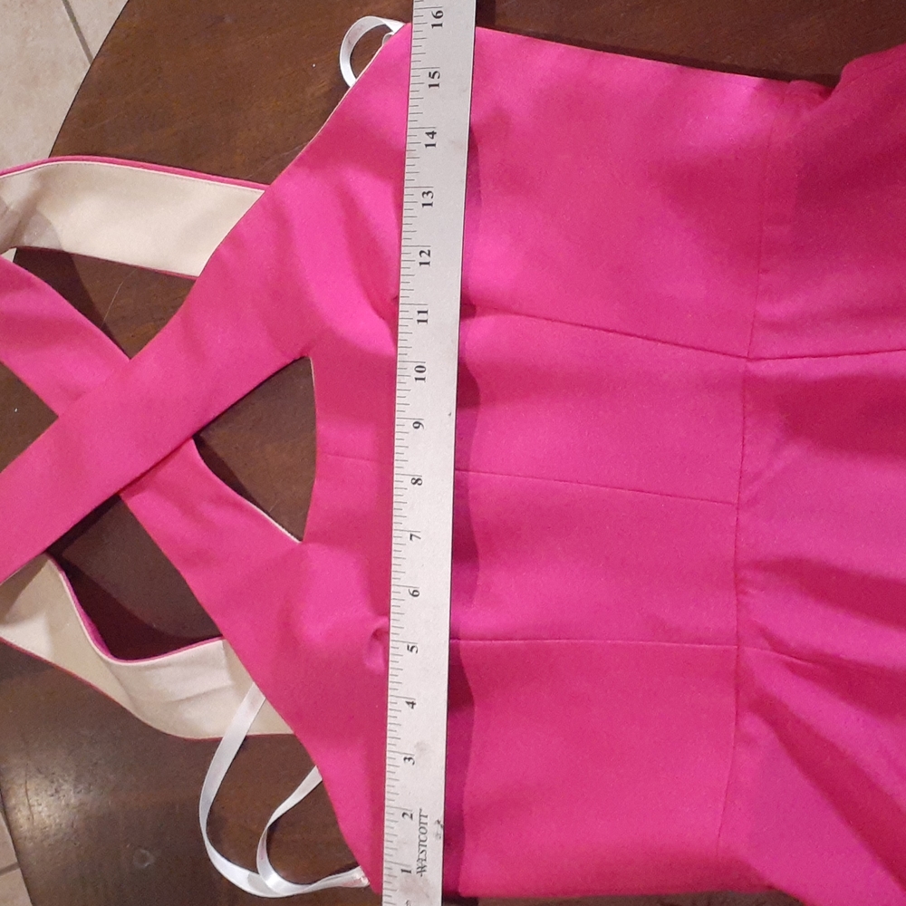 NAVEN Hot Pink Dress - Picture 5 of 6